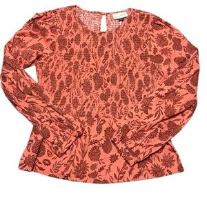 Universal Thread Coral Patterned Blouse